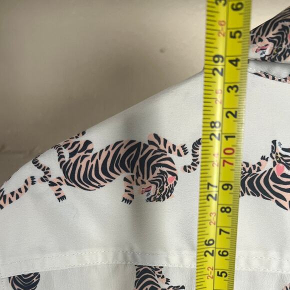 American Garage Medium Button Up Shirt Men's Animal Print - Picture 3 of 5